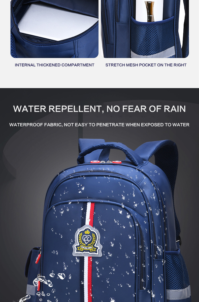 waterproof school bags kids backpack cartoon