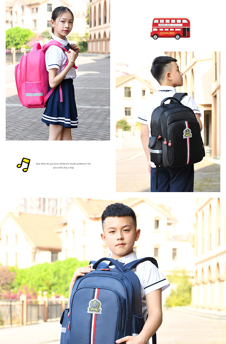 student with bag