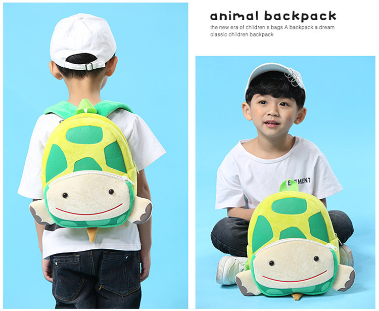 animal cute backpack school