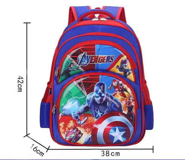 Size of teenagers school bags 