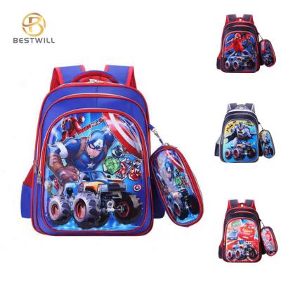 Cartoon naruto batman spiderman spiderman cheap bookbag schoolbag