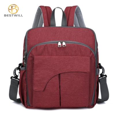 fashion waterproof travel mommy nappy back pack