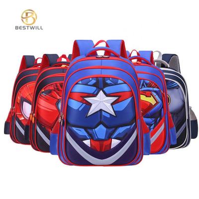 Cartoon marvel spiderman superhero eva bagpack